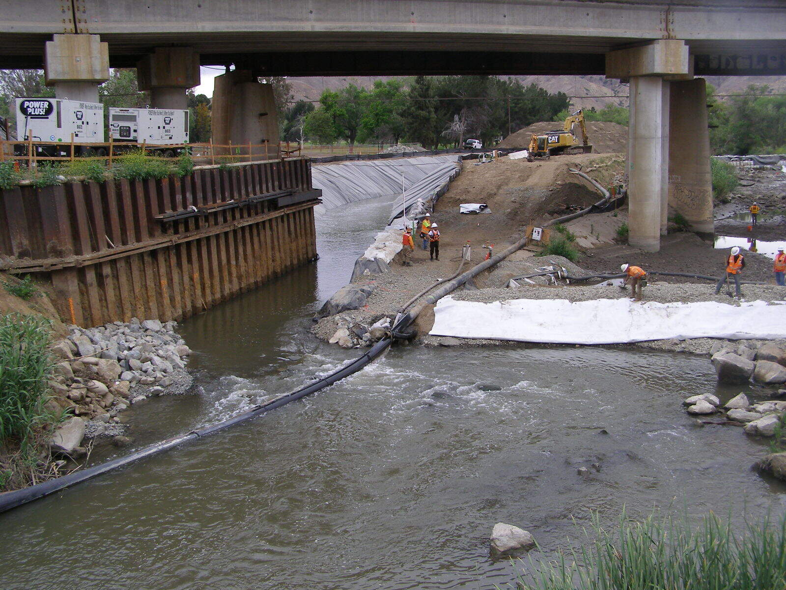 Santa Ana River Mainstem Project Construction/Mitigation Monitoring, Leatherman BioConsulting